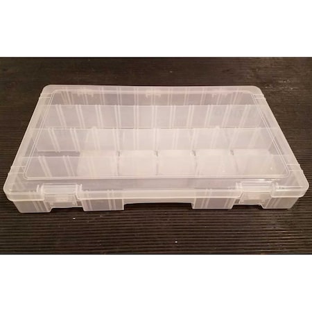 Synthware POLYPROPYLENE BOX WITH ADJUSTABLE COMPARTMETS, KI51410 K130902